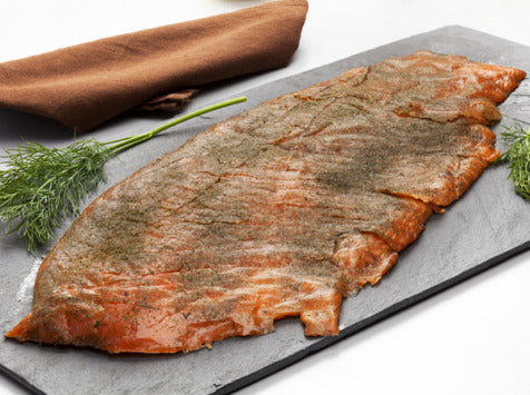 Gravlaks de salmón Natural
