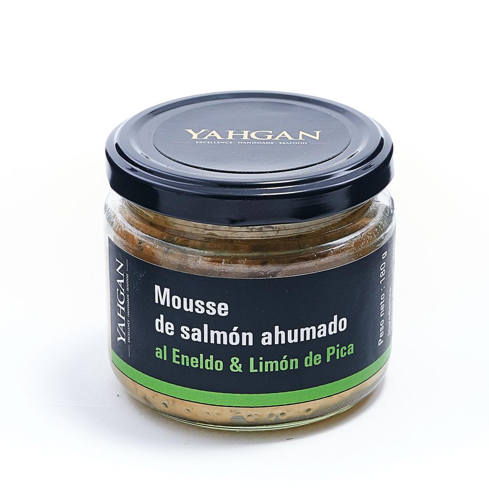 Mousse de salmón ahumado al limón de Pica y Eneldo - Yahgan Seafood
