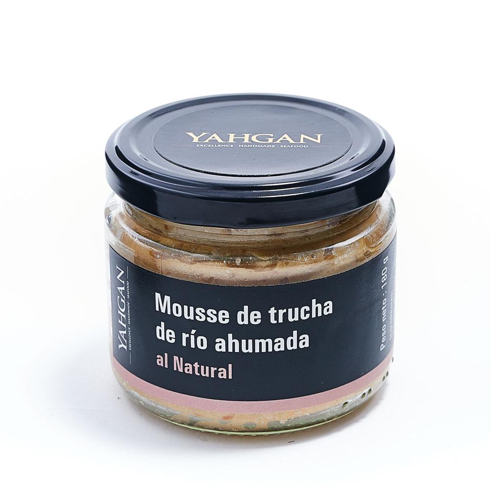 Mousse de trucha de río ahumado al Natural - Yahgan Seafood