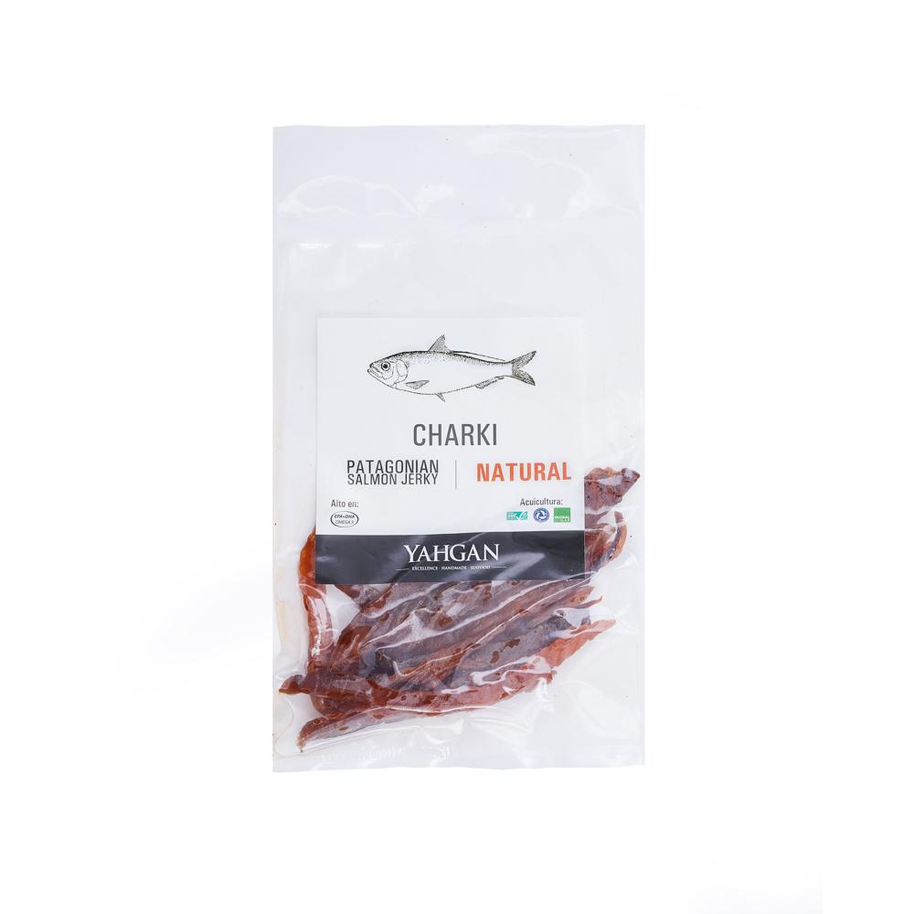 Charki/jerky de salmón al Natural - Yahgan Seafood
