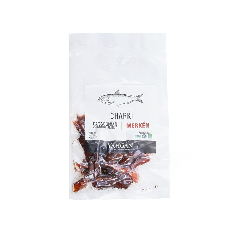 Charki/jerky de salmón al Merkén - Yahgan Seafood